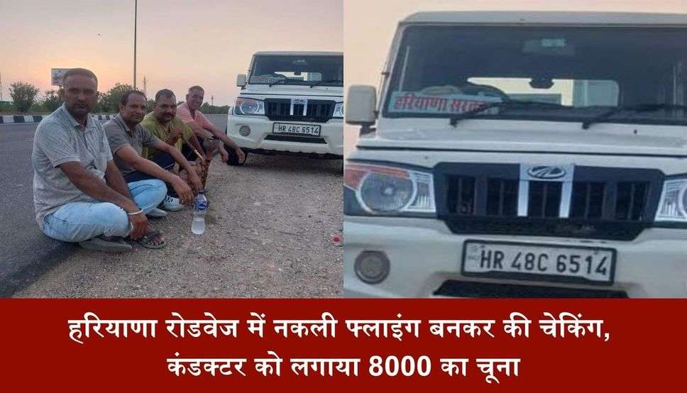 हरियाणा रोडवेज में नकली फ्लाइंग बनकर की चेकिंग, कंडक्टर को लगाया 8000 का चूना