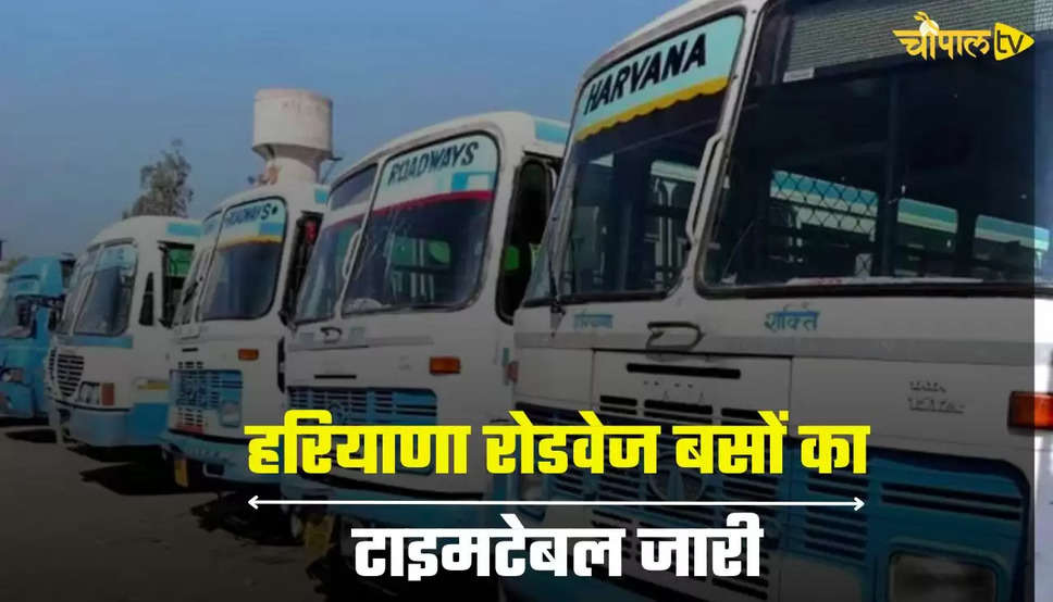 Haryana Roadways Bus Timetable: हरियाणा रोडवेज बसों का टाइमटेबल जारी, यहां देखें दिल्ली, यूके जाने वाली गाड़ियों का शेड्यूल