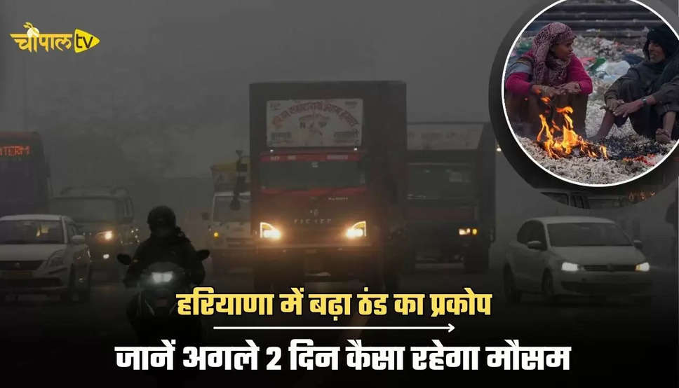 Haryana Weather Update: हरियाणा में बढ़ा ठंड का प्रकोप, जानें अगले 2 दिन कैसा रहेगा मौसम 