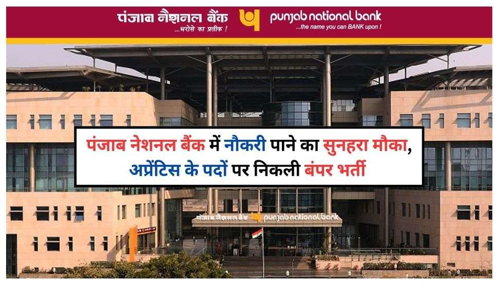  PNB Recruitment 2024: पंजाब नेशनल बैंक में नौकरी पाने का सुनहरा मौका, अप्रेंटिस के पदों पर निकली बंपर भर्ती 