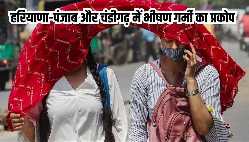 हरियाणा-पंजाब और चंडीगढ़ में भीषण गर्मी का प्रकोप: 9 जिलों में हालात ज्यादा खराब, रेड अलर्ट जारी, 25 से नौतपा शुरू