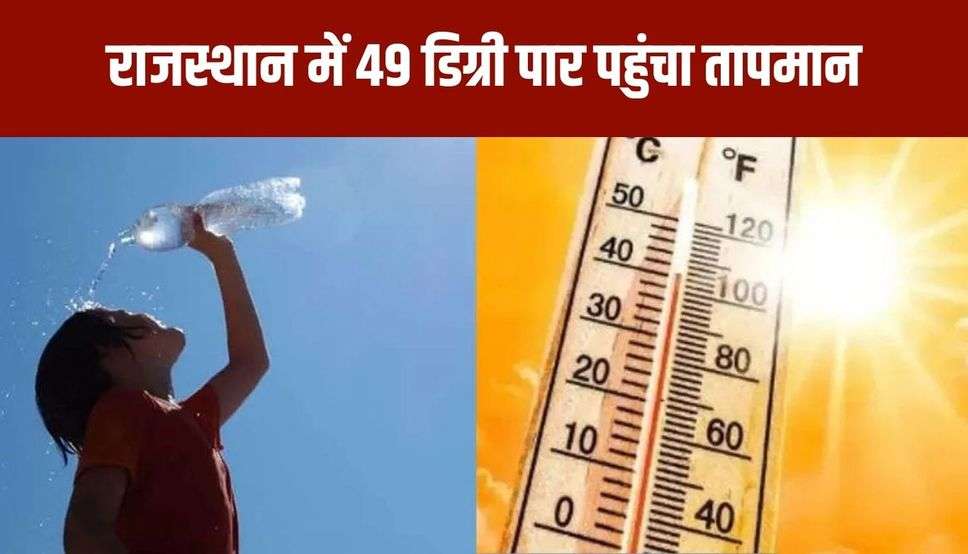 राजस्थान में 49 डिग्री पार पहुंचा तापमान, 9 लोगों की मौत, जानें कब मिलेगी गर्मी से राहत