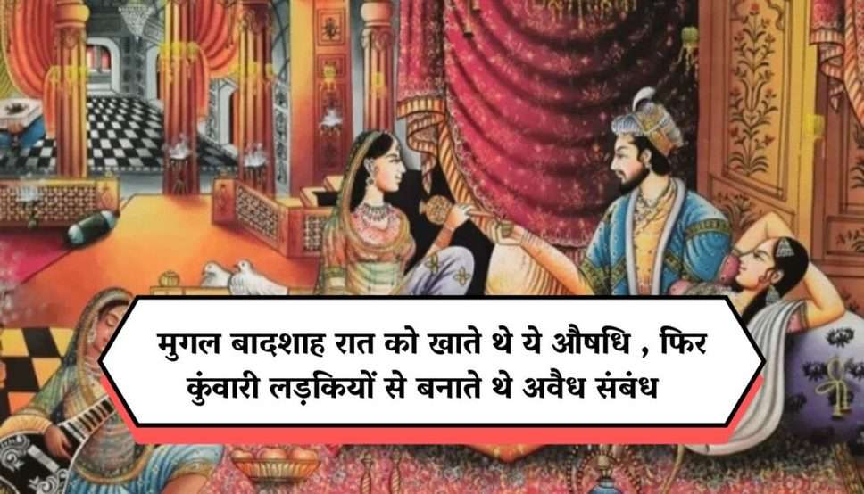 Mughal Secrets: मुगल बादशाह रात को खाते थे ये औषधि , फिर सारी रात शहजादियों की निकल जाती थी चीखें