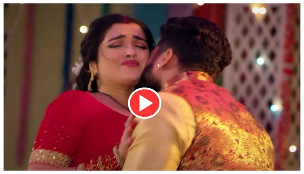 Aamrapli Khesari Hot Romance: निरहुआ को छोड़ Aamrapli ने खेसारी संग मनाई सुहागरात, वीडियो देख फैंस हो गए पानी-पानी